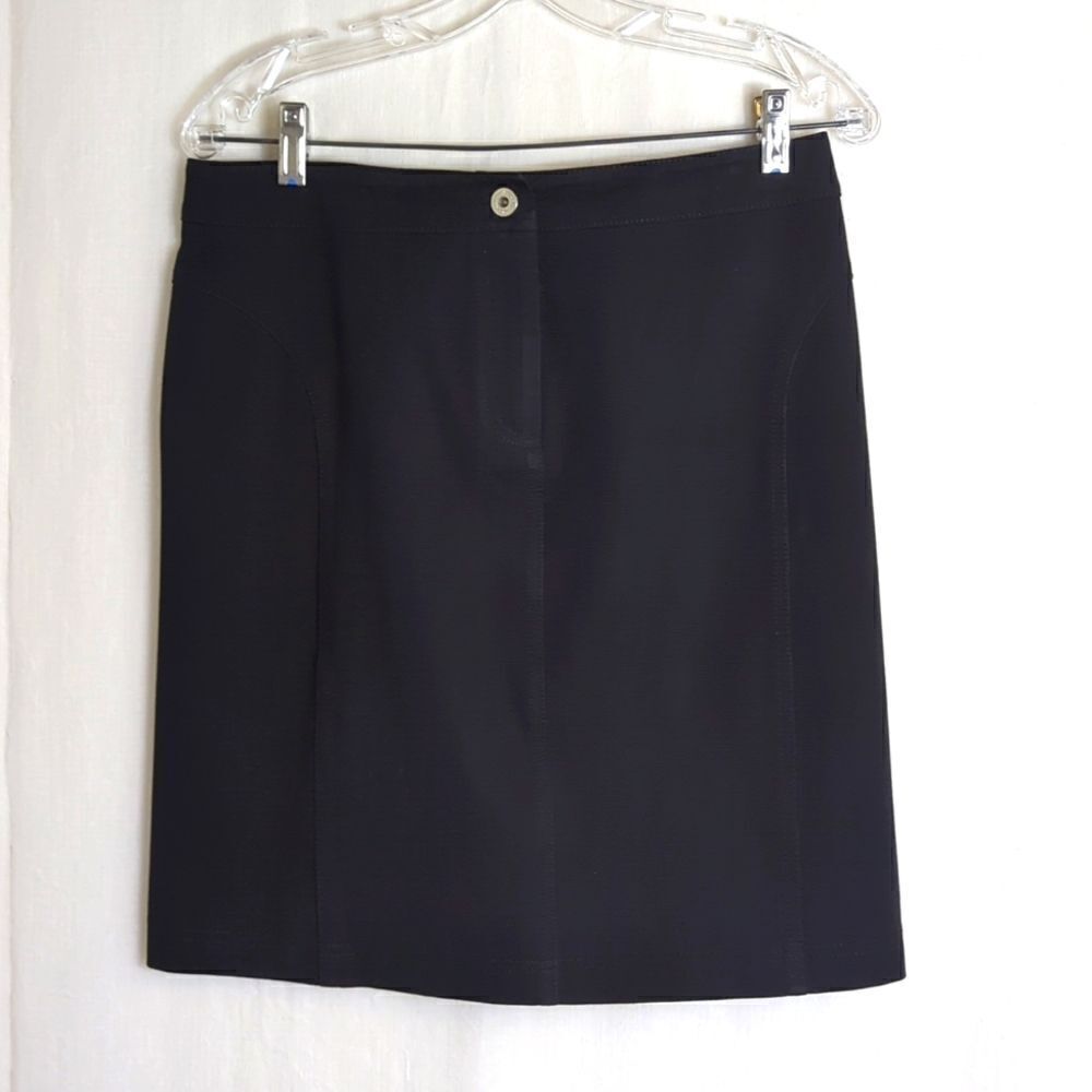 Max Mara Weekend Black Denim Shirt Size 8